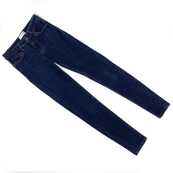 Dish Denim Dark Blue Adaptive Denim Skinny Jeans, 25 x 31 - Picture 3 of 16